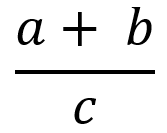 fraction example 2, alt text in next column.